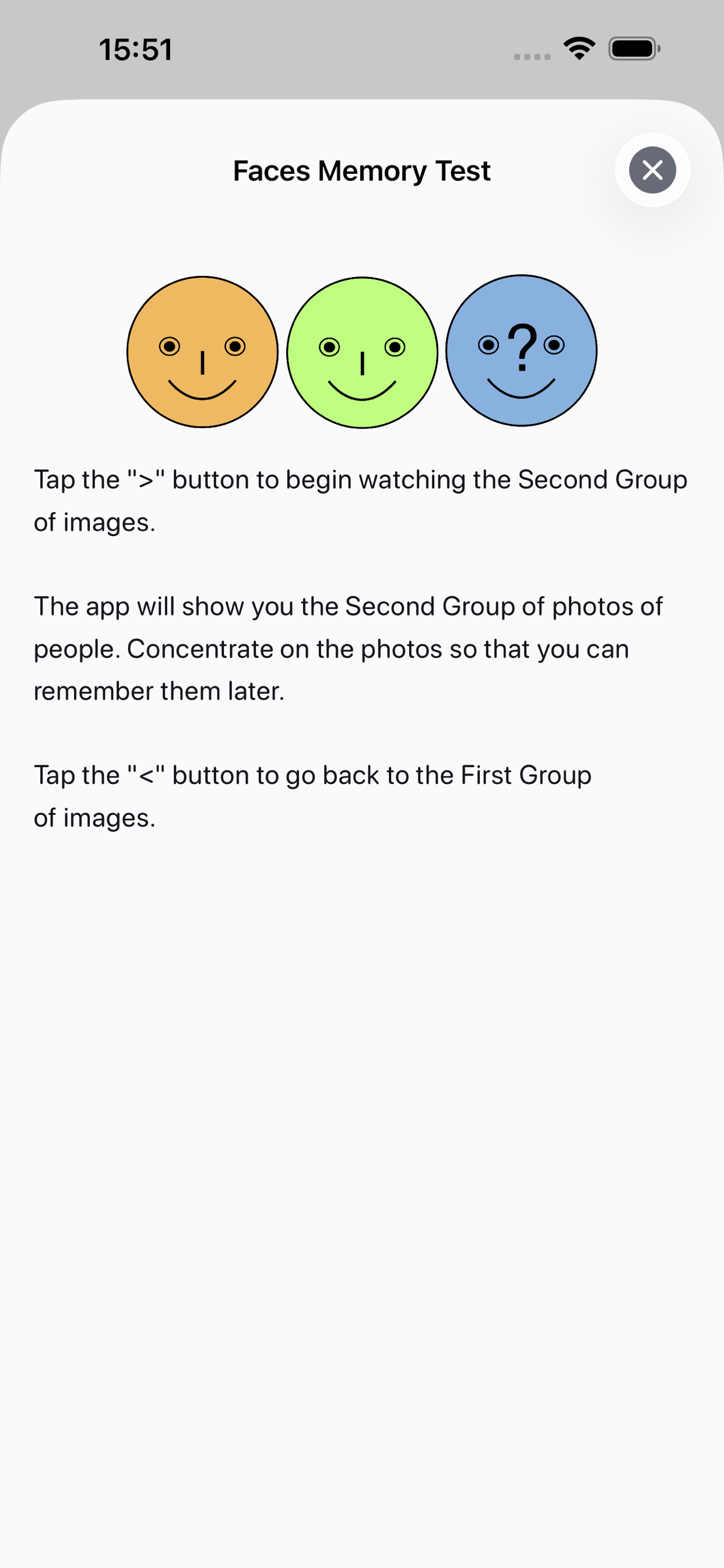 Second Group timing guidelines